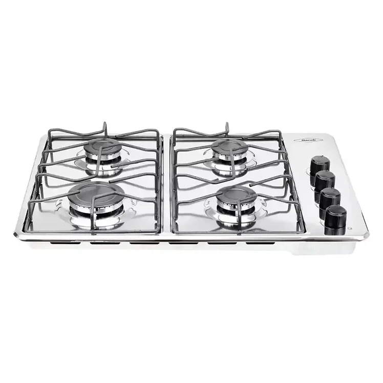Estufa Empotrar Haceb 60Cms 4 Puestos Gas Propano Inox