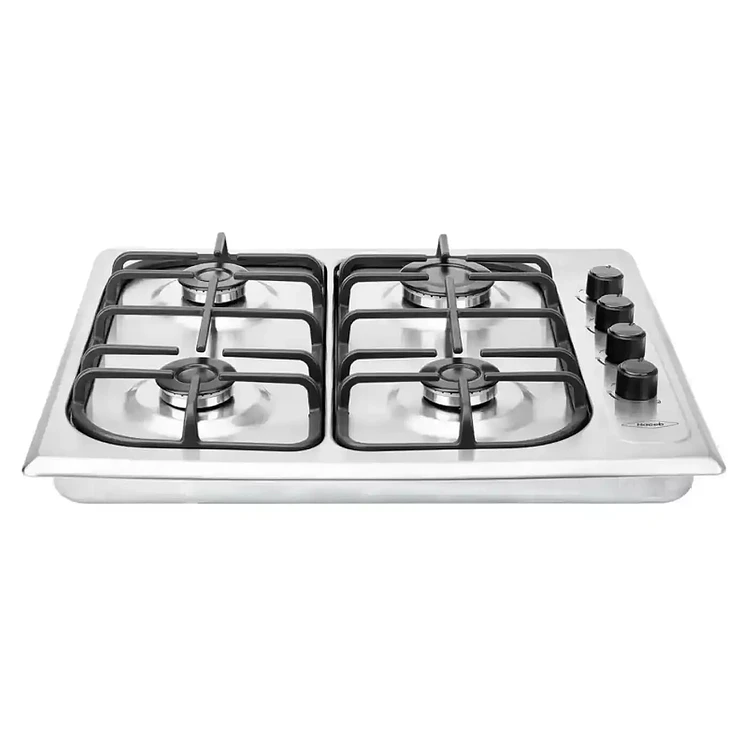 Estufa Empotrar Haceb 60Cms 4 Puestos Gas Propano Inox