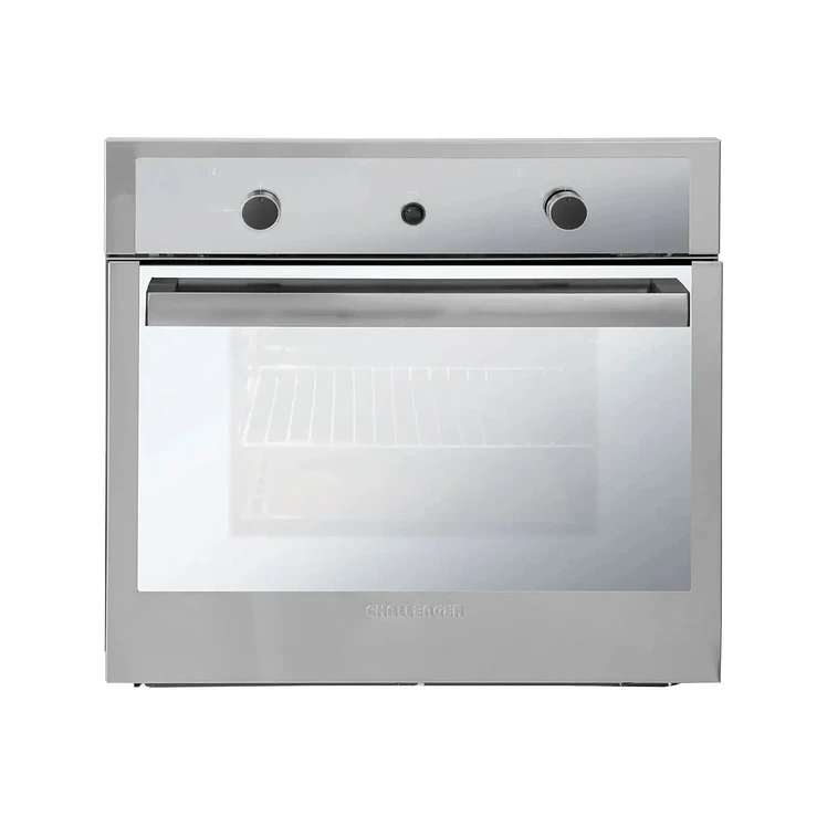 Horno Challenger De Empotrar 59,5Cms Mixto Plateado