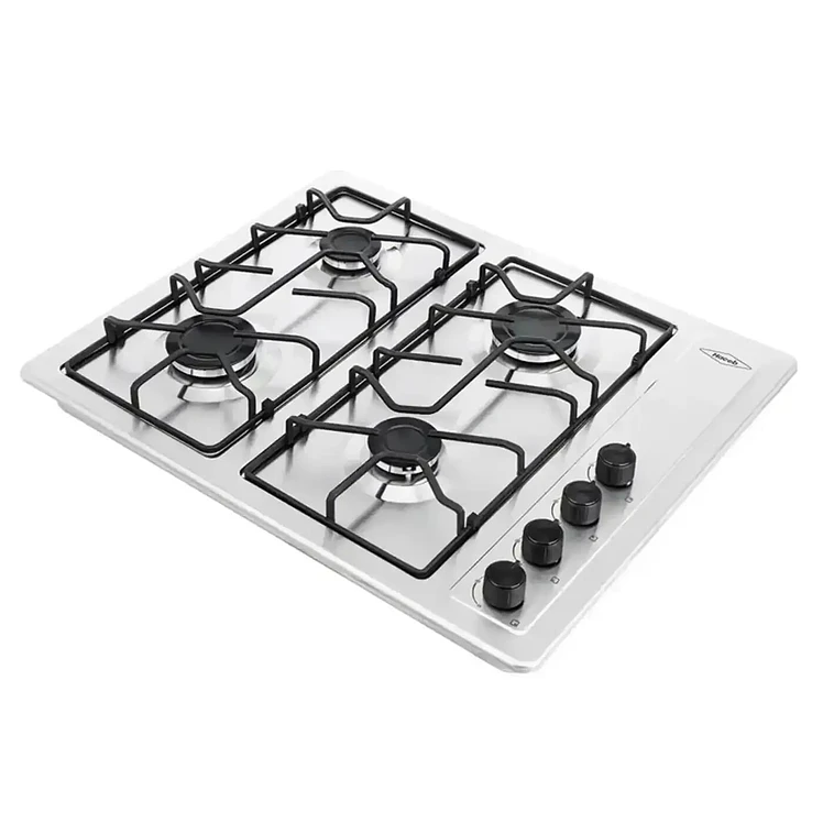 Estufa Empotrar Haceb 66 Cms 4 Gas Natural Cub To Inox