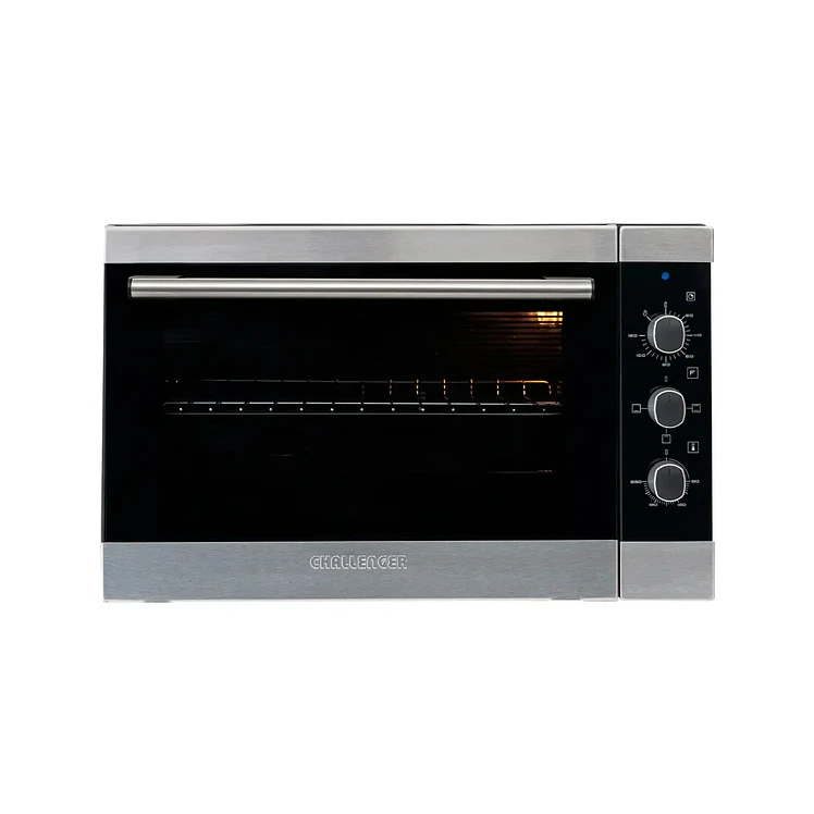 Horno Challenger De Empotrar 62 Cm Eléctrico Negro