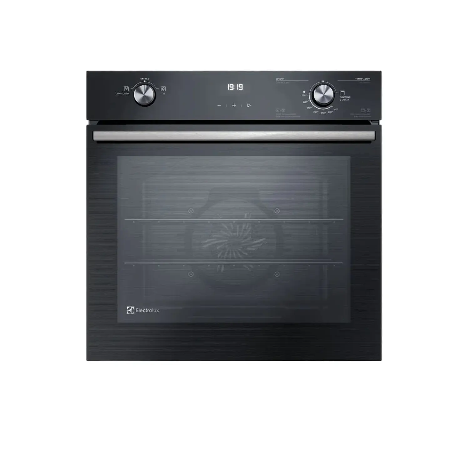 Horno Electrolux De Empotrar 60 Cm Gas Natural Oe8Gh Negro