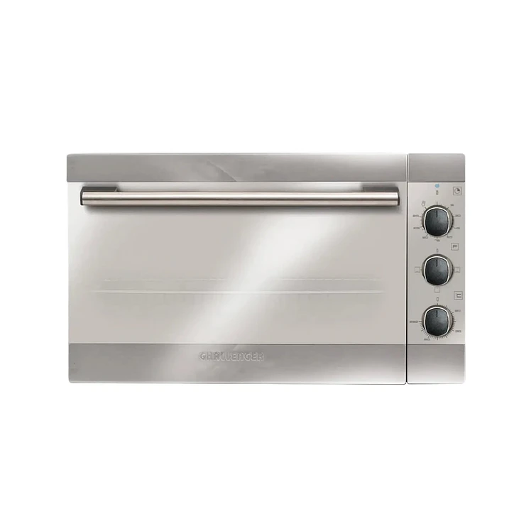 Horno Challenger De Empotrar 62Cms Eléctrico Plateado