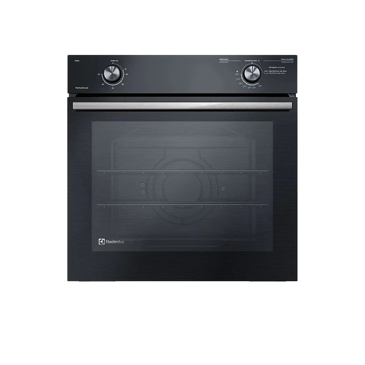 Horno Electrolux De Empotrar 60Cms Gas Natural Oe8Gl Negro