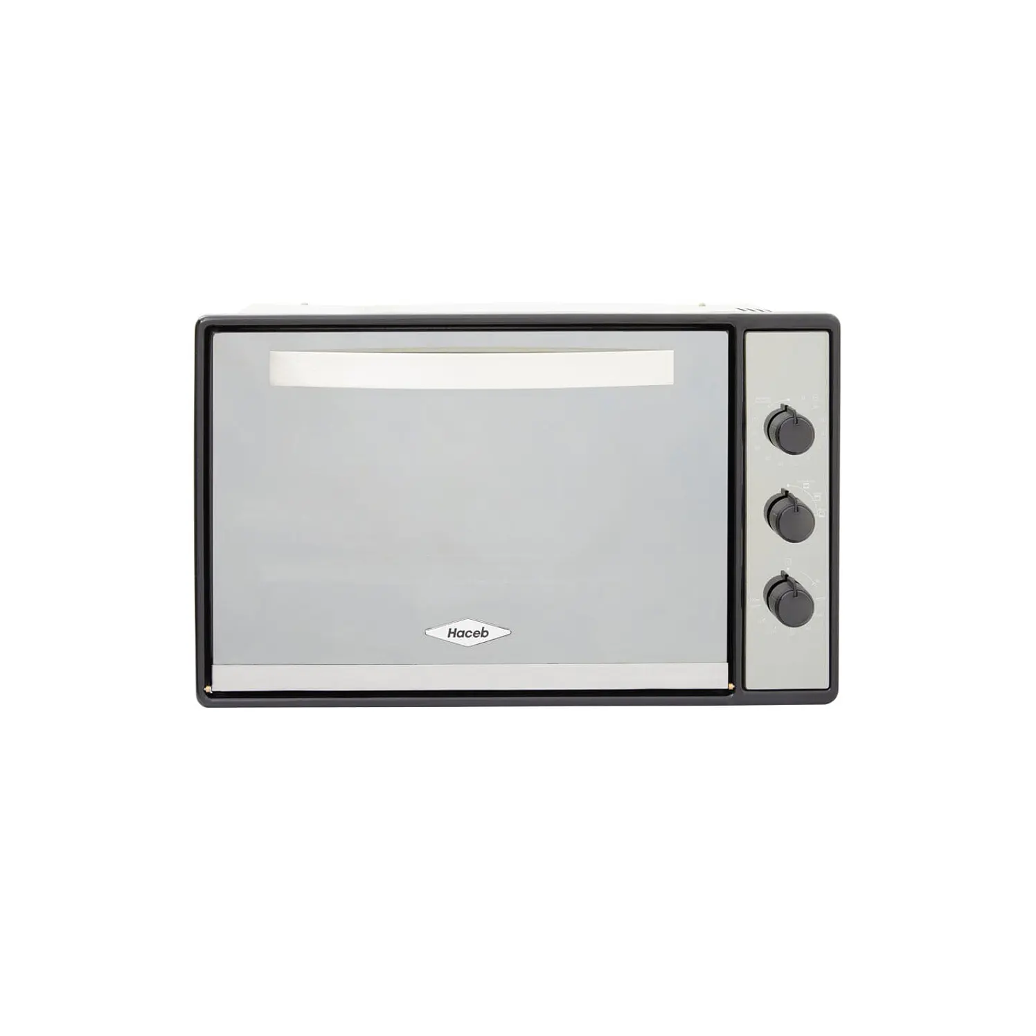 Horno Haceb De Empotrar 60Cms Eléctrico 220 V Plateado