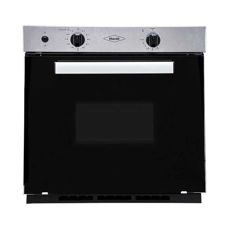 Horno Haceb De Empotrar 60Cms Gas Propano H60Ee Inox Negro