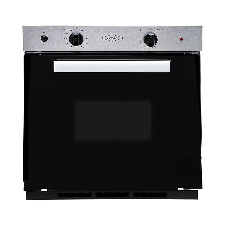 Horno Haceb Empotrar Mixto 60Cms Pa Gas Natural Inox Negro
