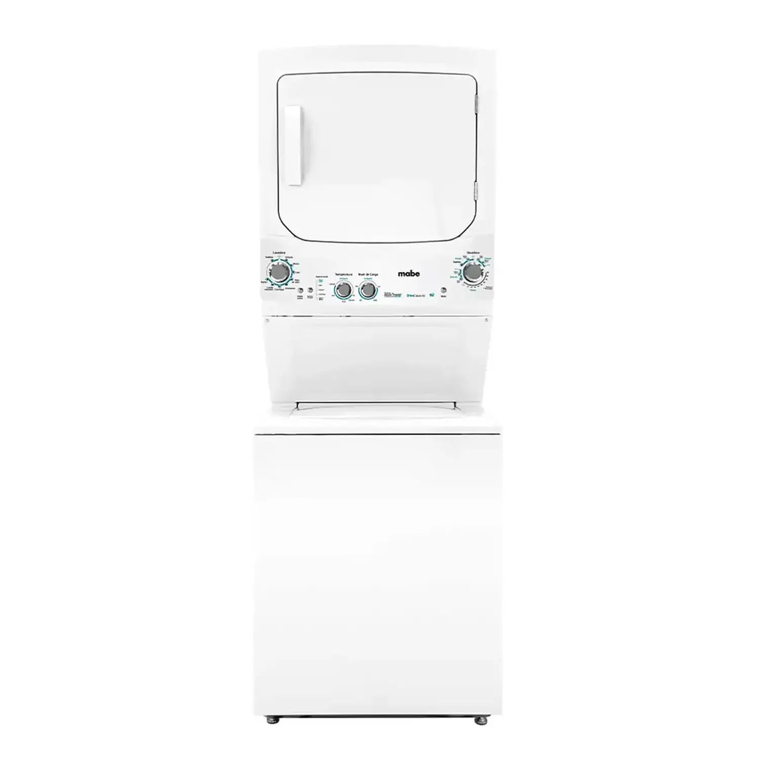 Torre Mabe De Lavado Y Secado A Gas 22 Kg Blanco