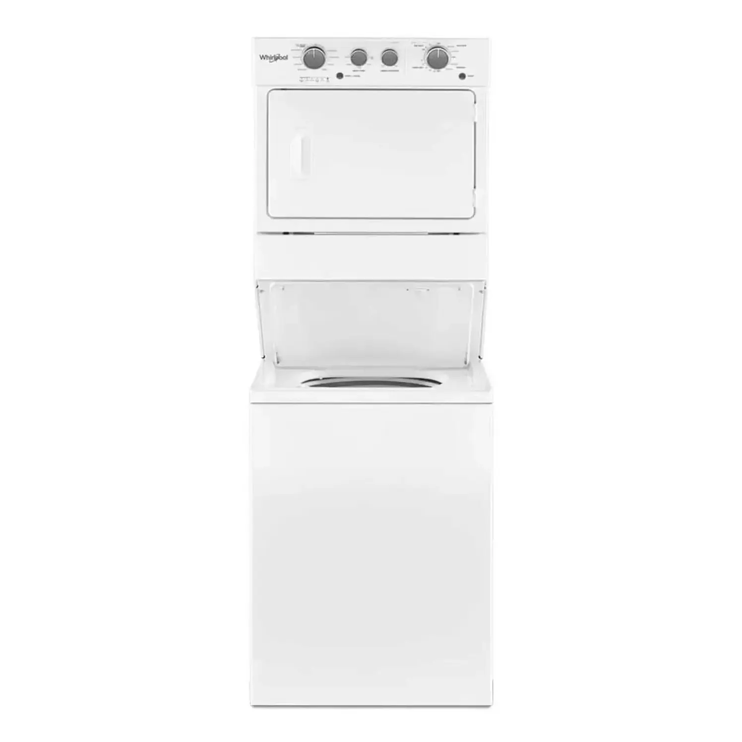 Torre Whirlpool De Lavado Y Secado A Gas 20 Kg Blanco