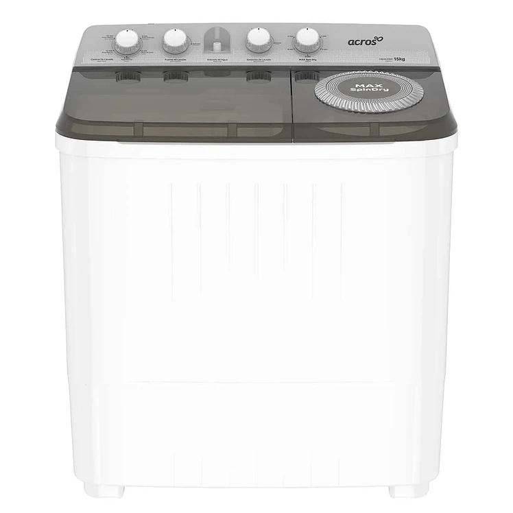 Lavadora Across Carga Superior 15 Kg Blanco