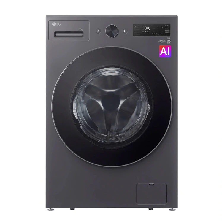 Lavadora LG Secadora Carga Frontal 16 Kg Gris