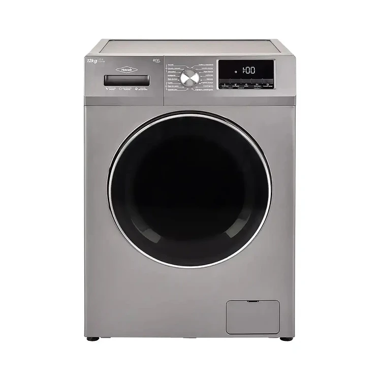 Haceb Carga Frontal 12 Kg Gris