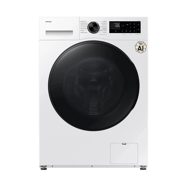 Samsung Carga Frontal 12 Kg Blanca Inteligencia Artificial