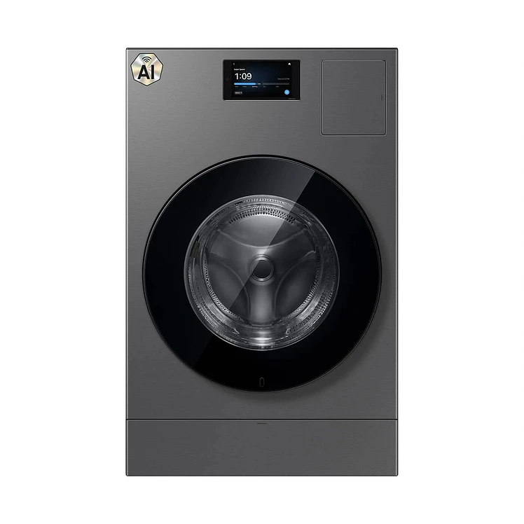 Samsung Carga Frontal 26 Kg Lavado 20 Bespoke Ai Combo Gris