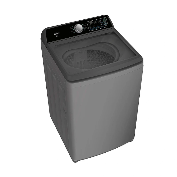 Lavadora Kalley Carga Superior 18 Kg Gris