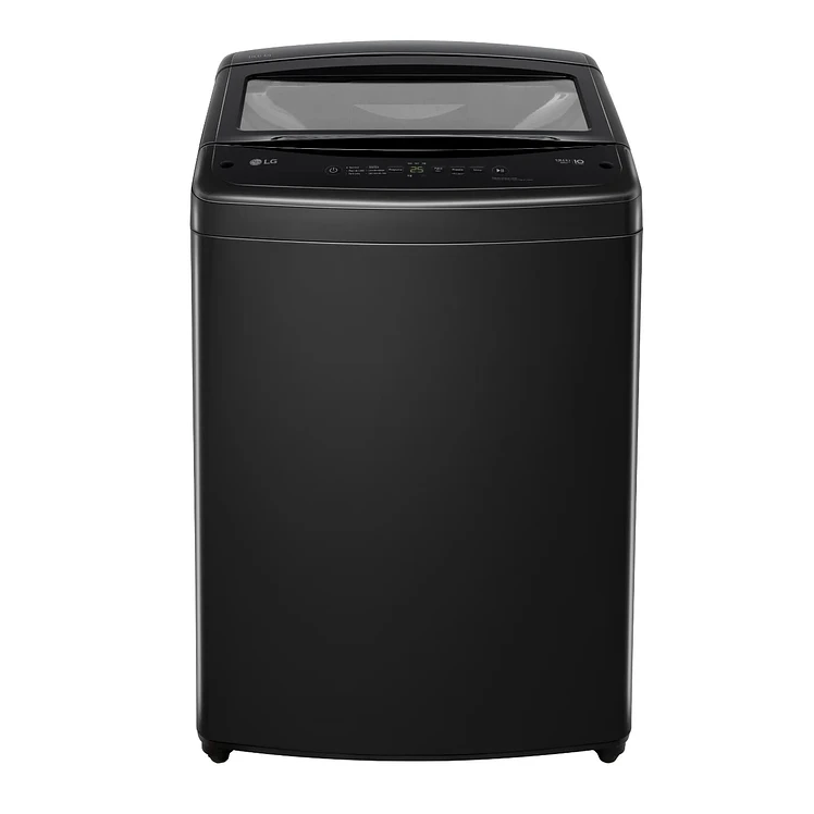 Lavadora LG Carga Superior 17 Kg Negro Brillante