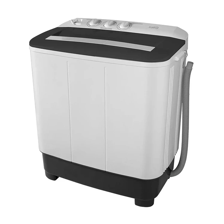 Lavadora Kalley Semi Automática Carga 10,1 Kg Blanca