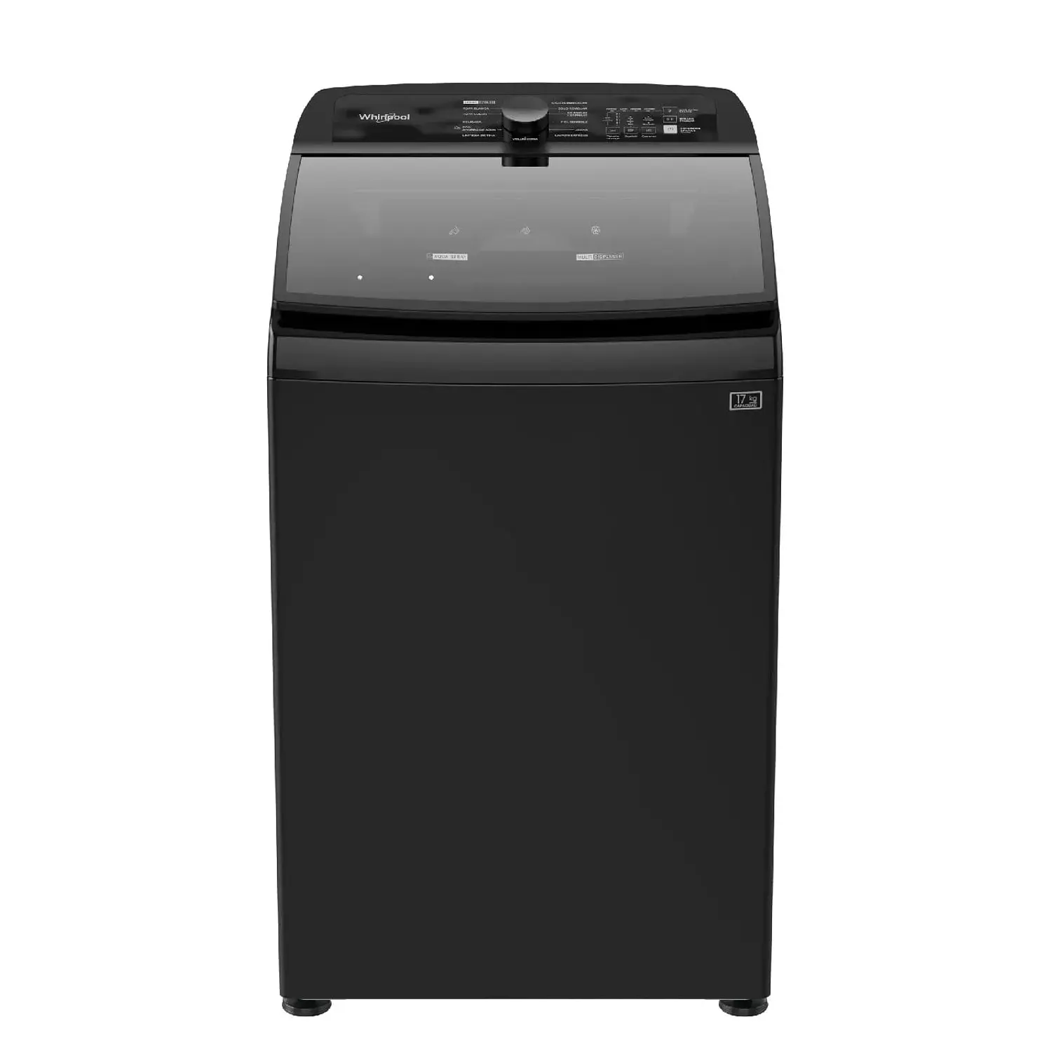 Lavadora Whirlpool Carga Superior 17 Kg Smart Action Negro