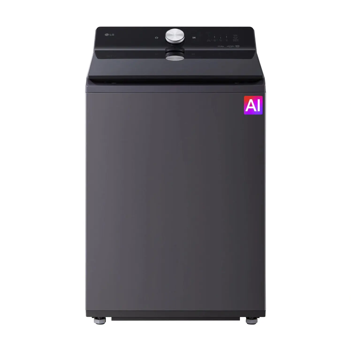 Lavadora LG Carga Superior 25 Kg Gris