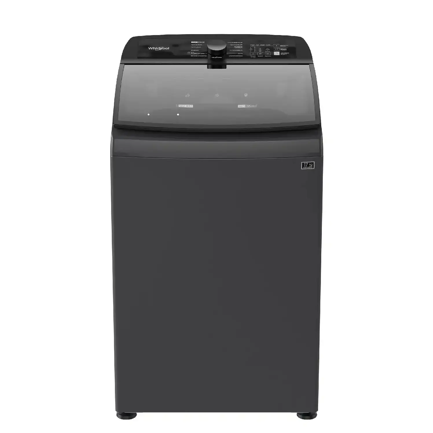 Lavadora Whirlpool Carga Superior Con Agitador 17 Kg Gris
