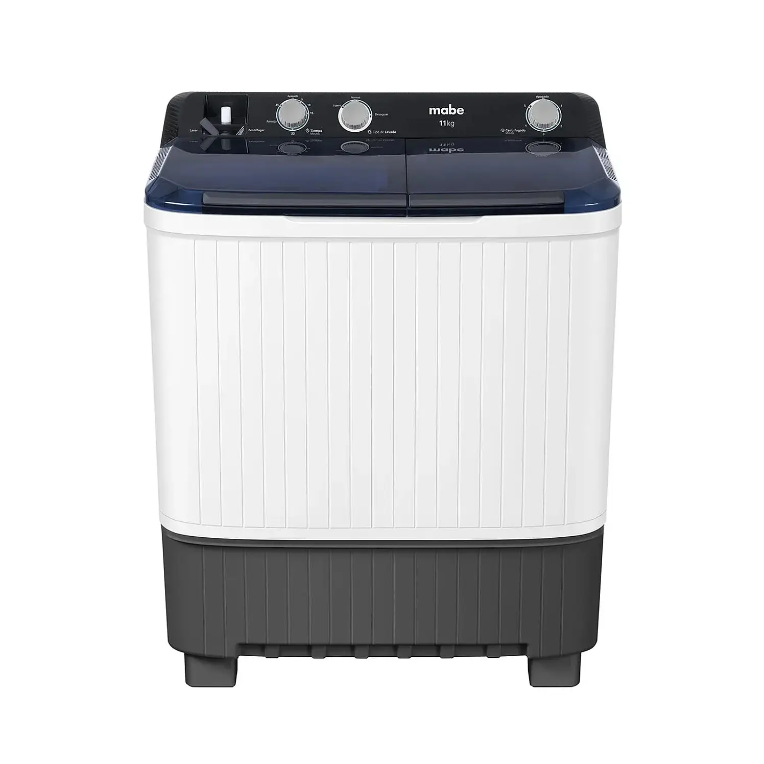 Lavadora Mabe Semi Automática Carga Superior 11 Kg Blanca