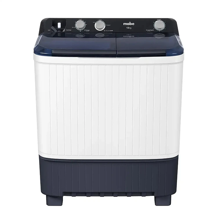 Lavadora Mabe Semi Automática Carga Superior 13 Kg Blanca