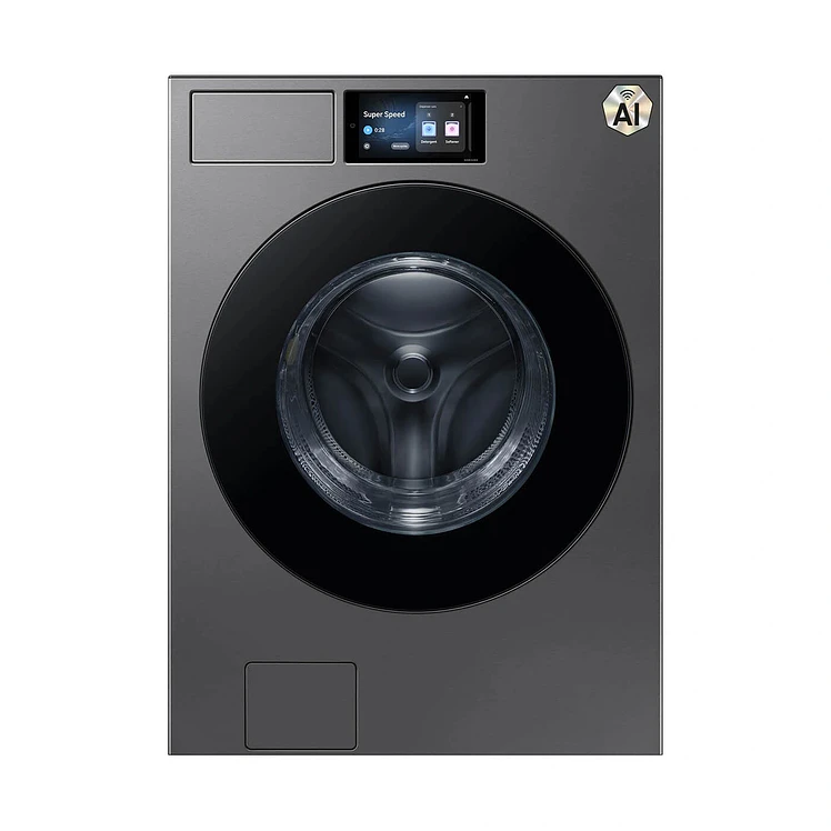 Lavadora Samsung Carga Frontal 26 Kg Bespoke Ai Wash Gris