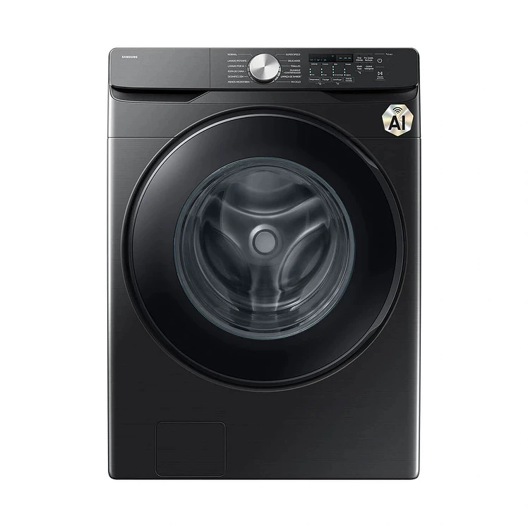 Lavadora Samsung Carga Frontal Ai Wash 26 Kg Negra