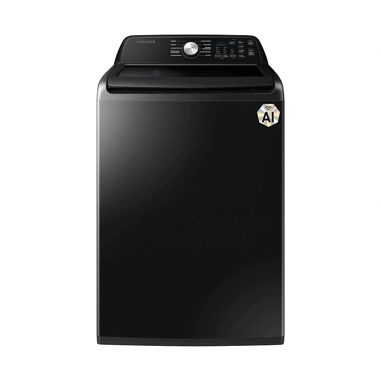 Lavadora Samsung Carga Superior 23 Kg Ai Artificial Negra