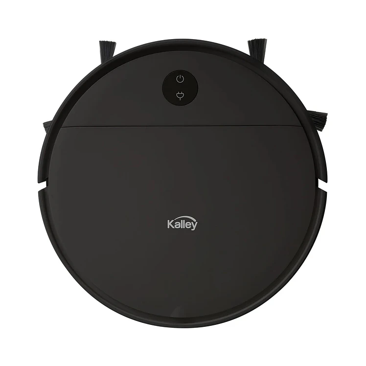 Aspiradora Kalley Robótica Trapeadora 2 En 1 Negro