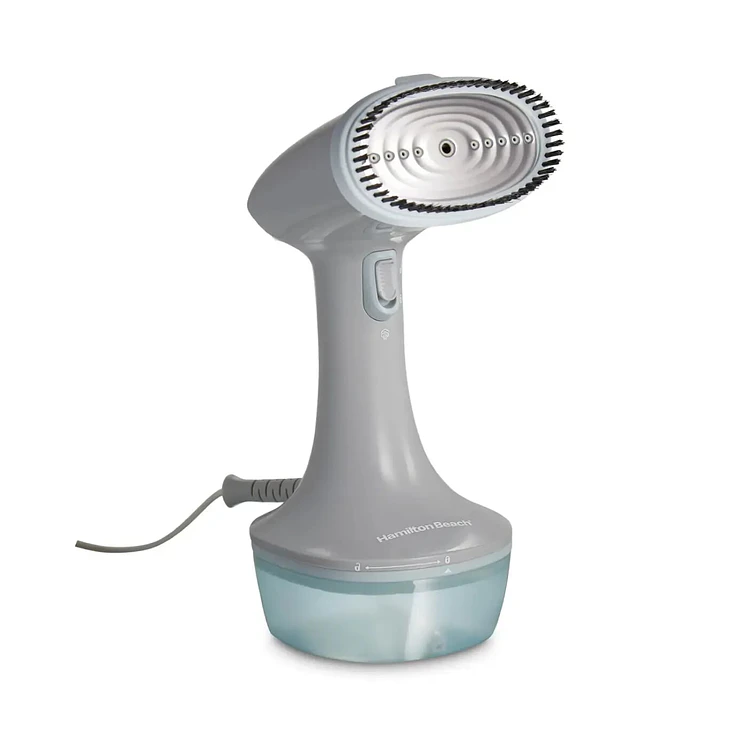 Plancha De Ropa Hamilton Beach Vapor Vertical Portatil Gris