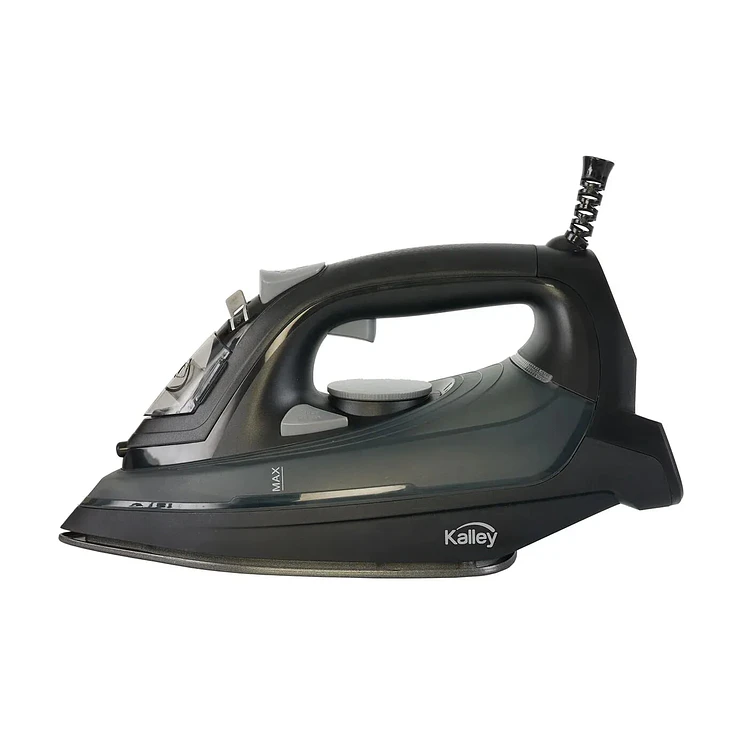 Plancha De Ropa Kalley Vapor Negra
