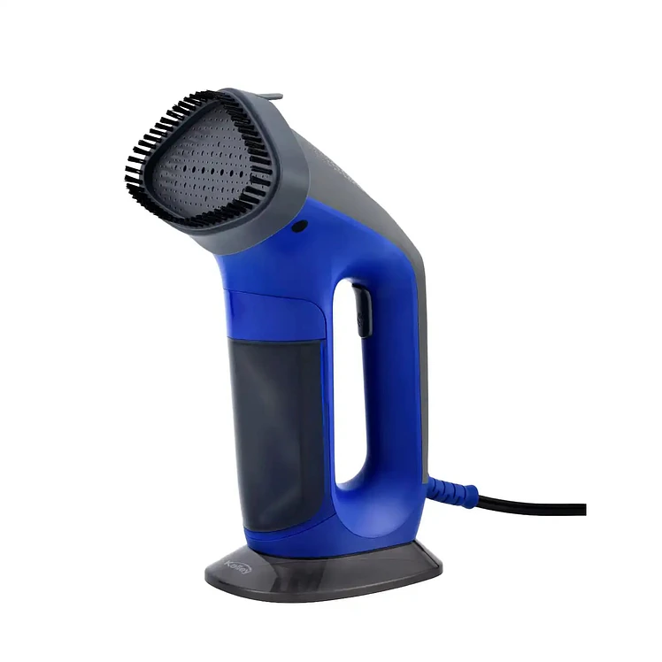 Plancha De Ropa Kalley Vertical Vapor Azul