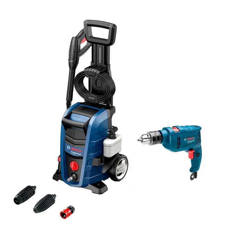 Hidrolavadora Bosch Más Taladro 1800P Azul