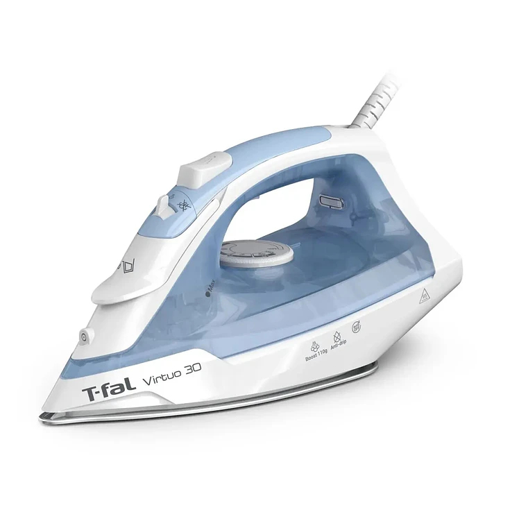 Plancha De Ropa Virtuo 30 Con Auto Apagado Azul