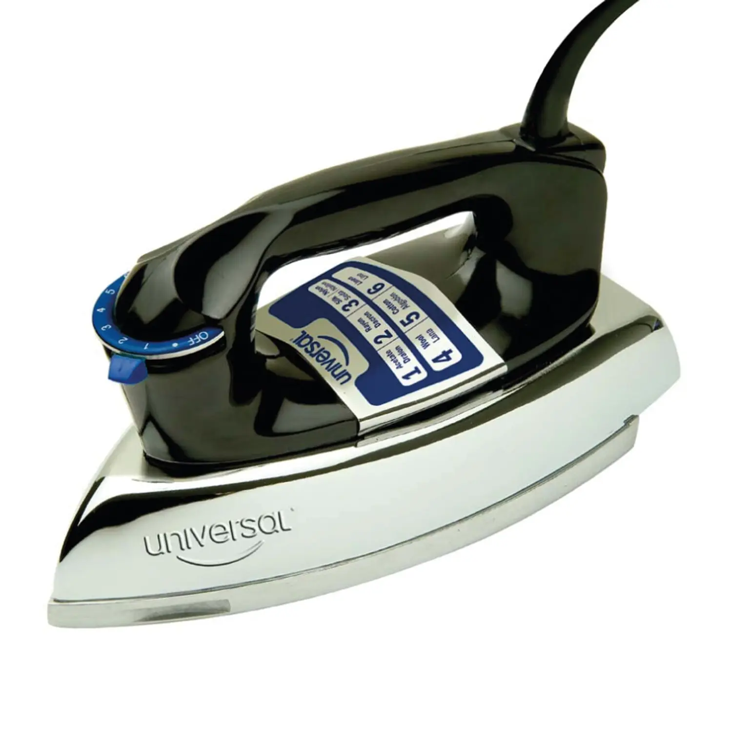 Plancha De Ropa Universal Seca 406 Negro