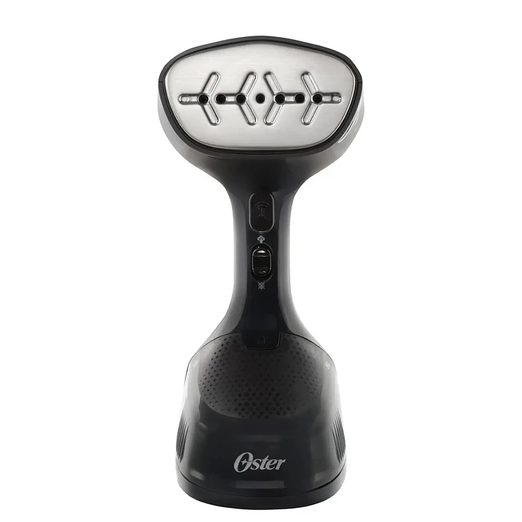 Plancha De Ropa Oster Vapor Vertical Portatil Negro