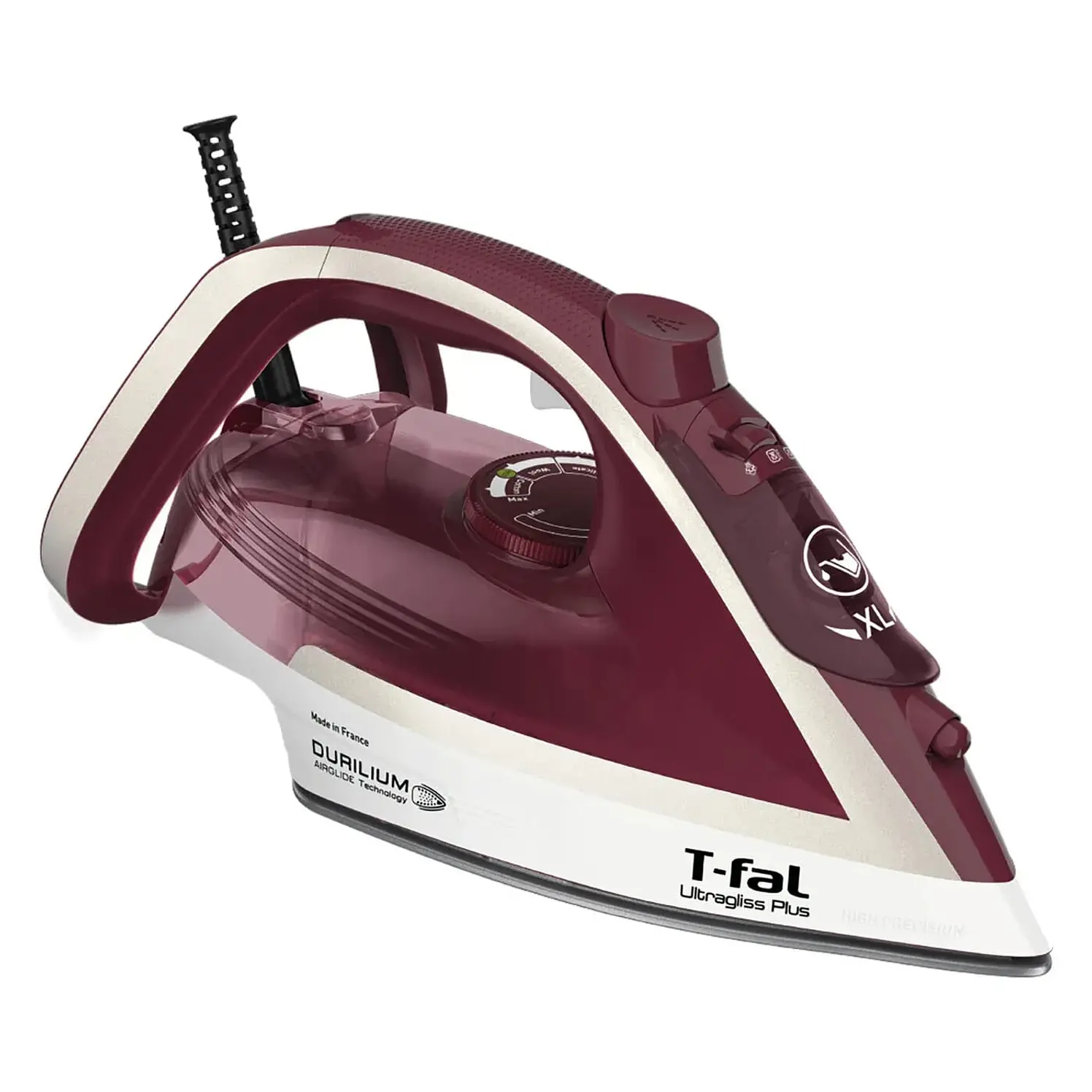 Plancha Ropa Vapor Ultragliss Plus Airglide Vinotinto