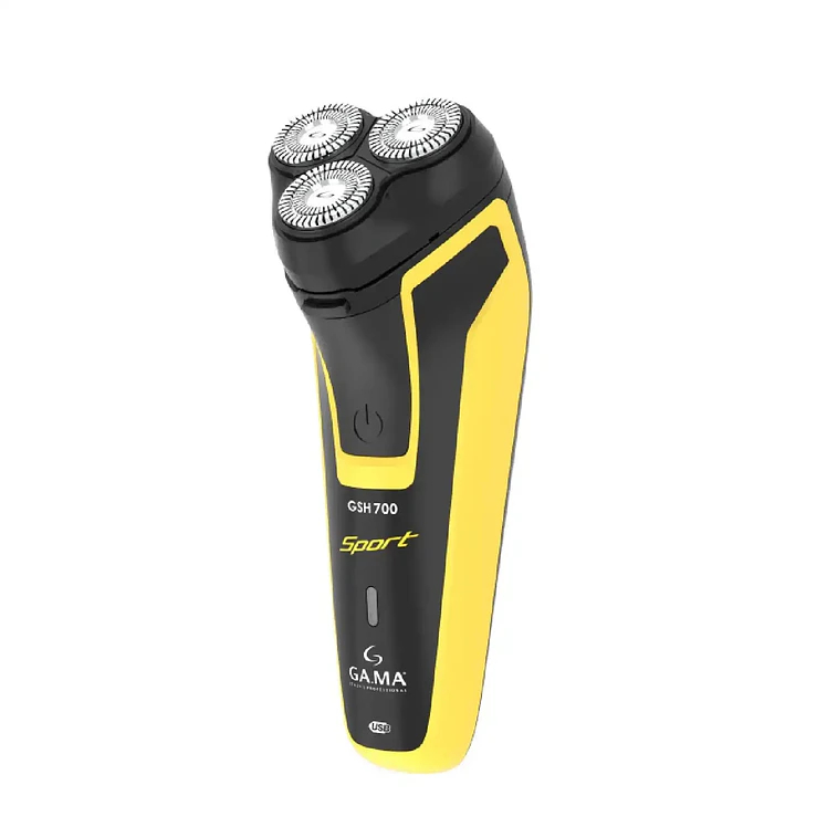 Afeitadora Gama Sh 700 Sport Amarillo Y Negro