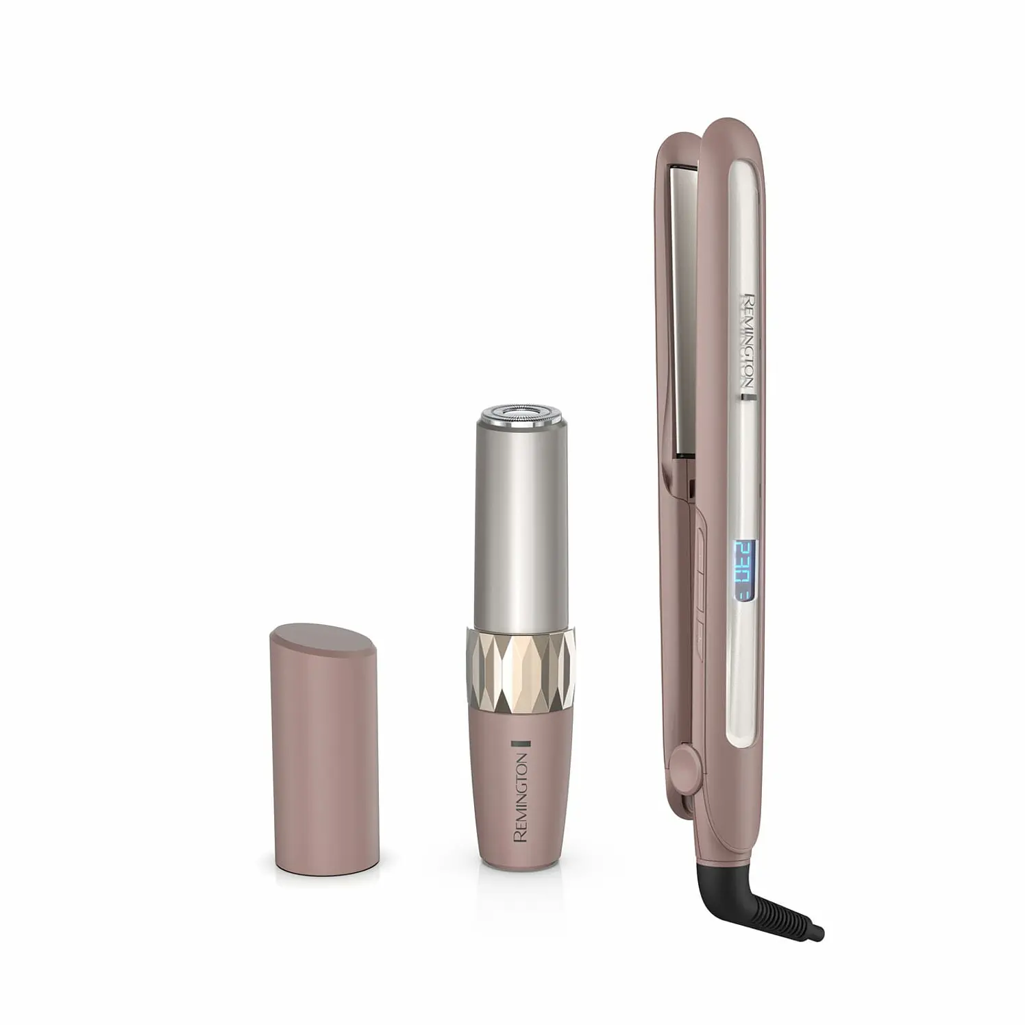 Combo Remington Alisadora Con Removedor De Vello