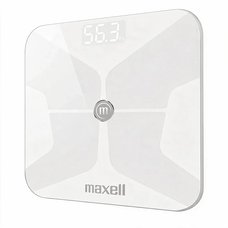 Báscula Maxell Inteligente Digital Blanca