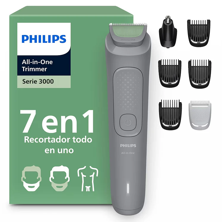 Recortador Philips 7 En 1 Gris