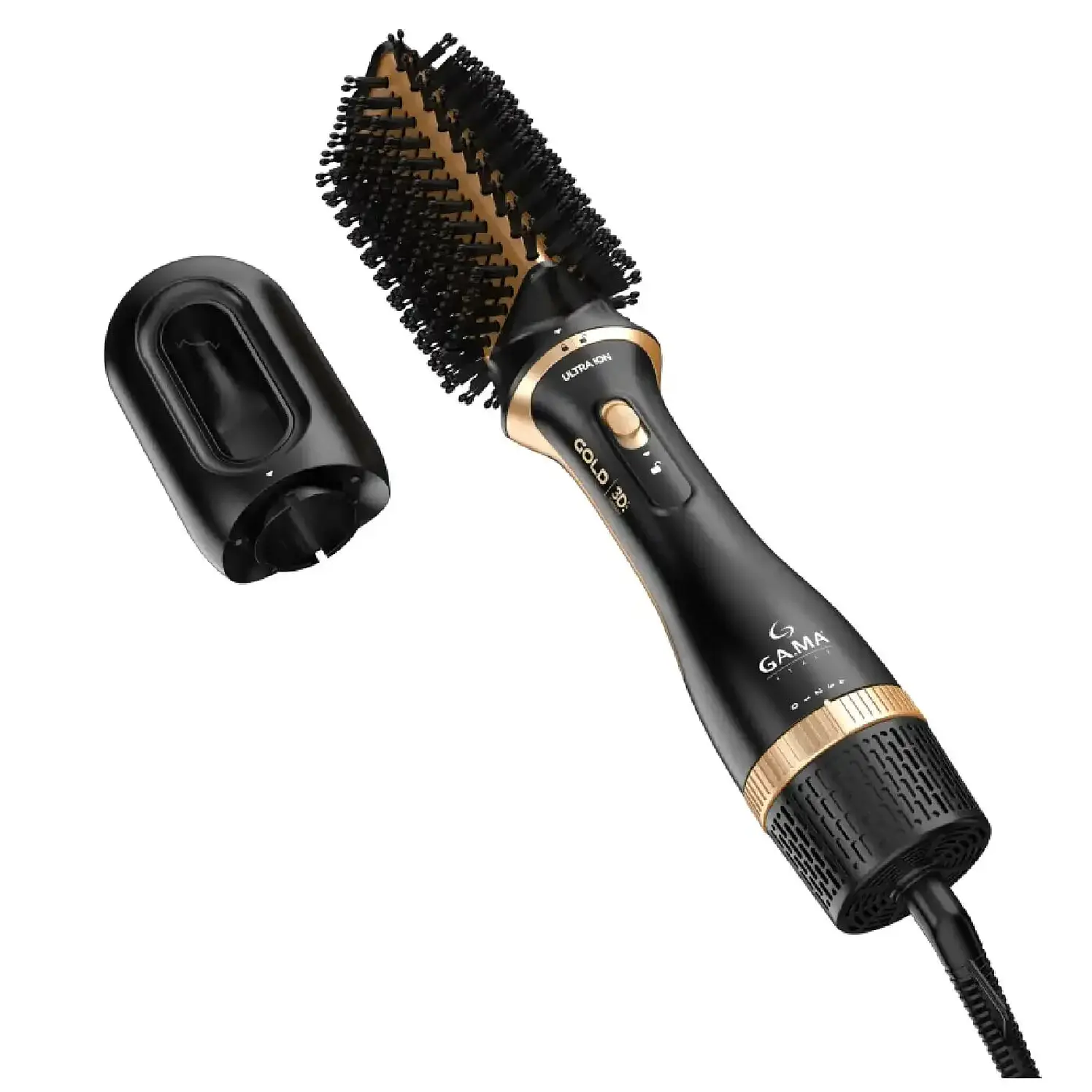 Cepillo Gama De Cabello Eléctrico Argan Ocre