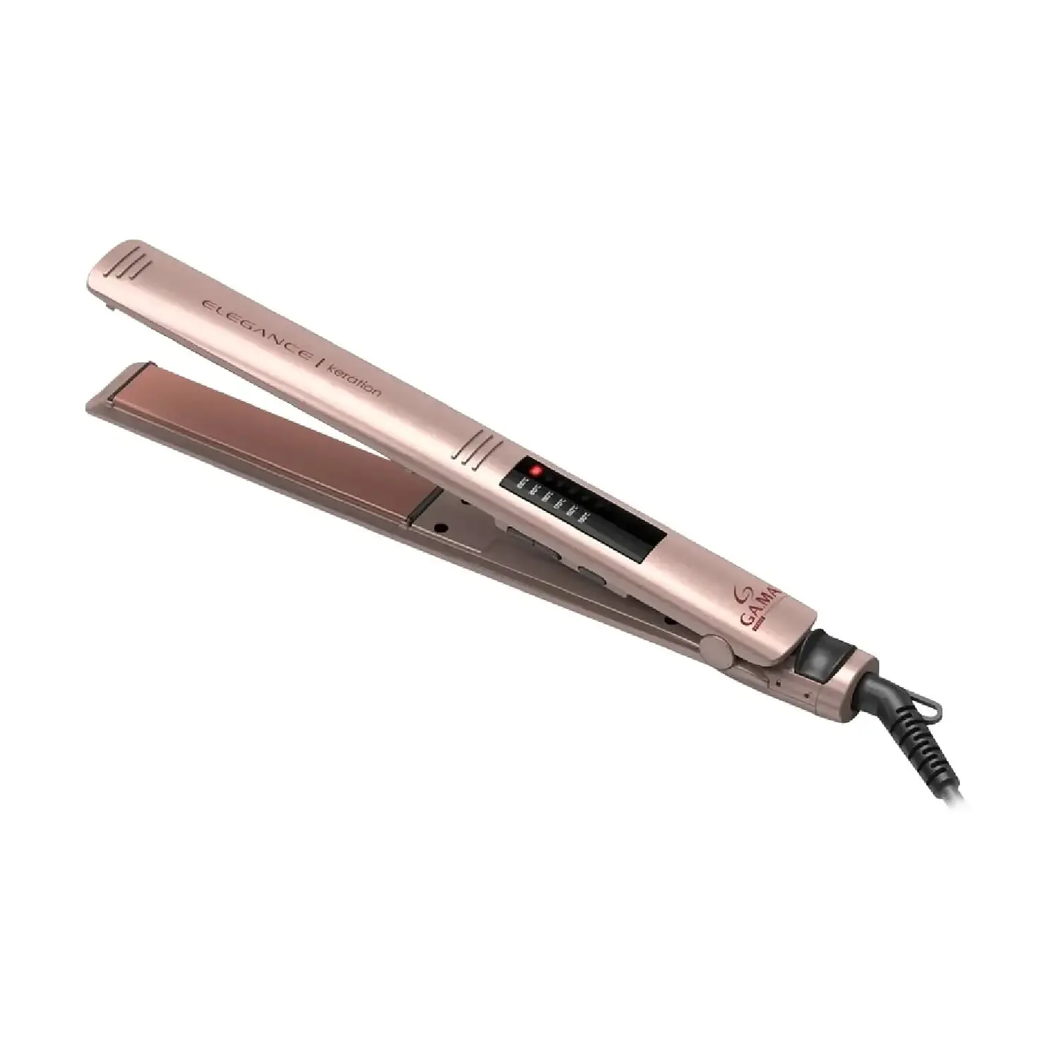Plancha De Cabello Gama LED Keration Rosado