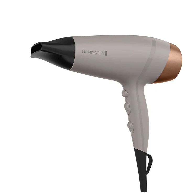 Secador Cabello Remington Colágeno & Biotina D26A -110F Gris