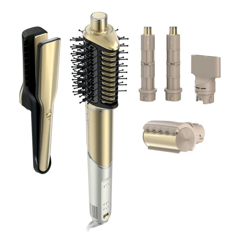 Multiestilizador Shark Beauty Glam Sistema 6 Dorado Blanco