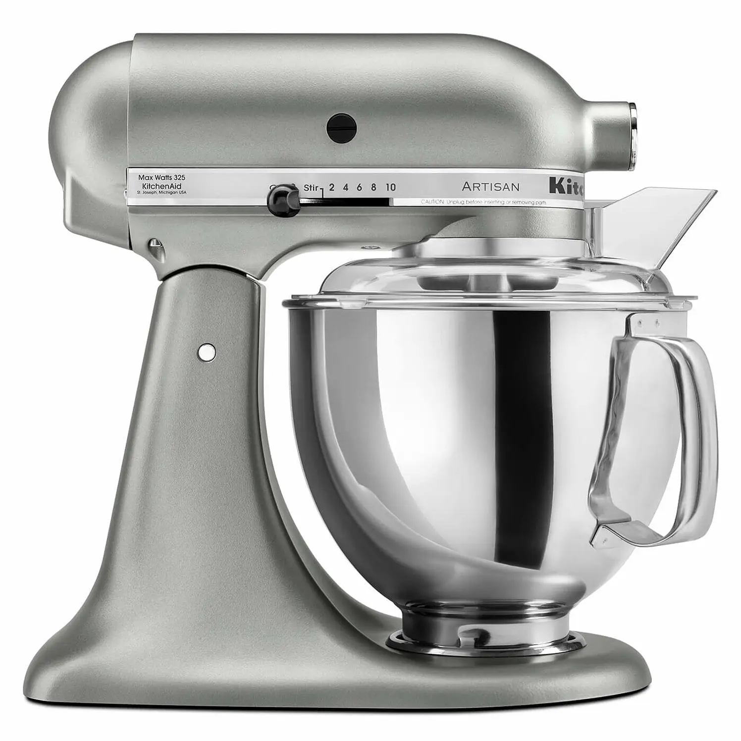 Batidora De Pedestal Kitchenaid Plateado