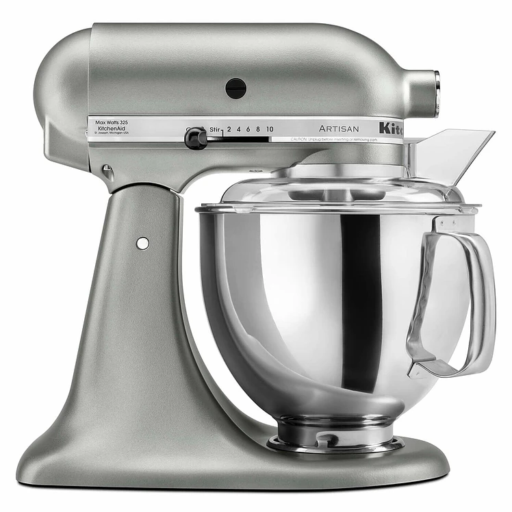 Batidora De Pedestal Kitchenaid Plateado