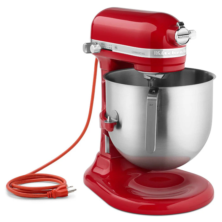 Batidora De Pedestal Kitchenaid Rojo