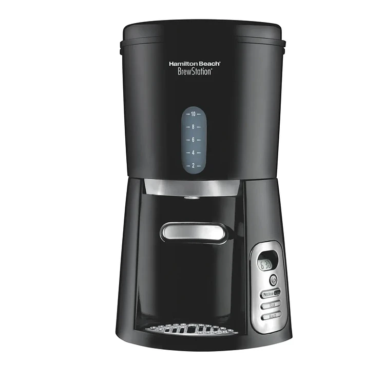 Cafetera Hamilton Beach Brewstation 12 Tazas 47380 Negra